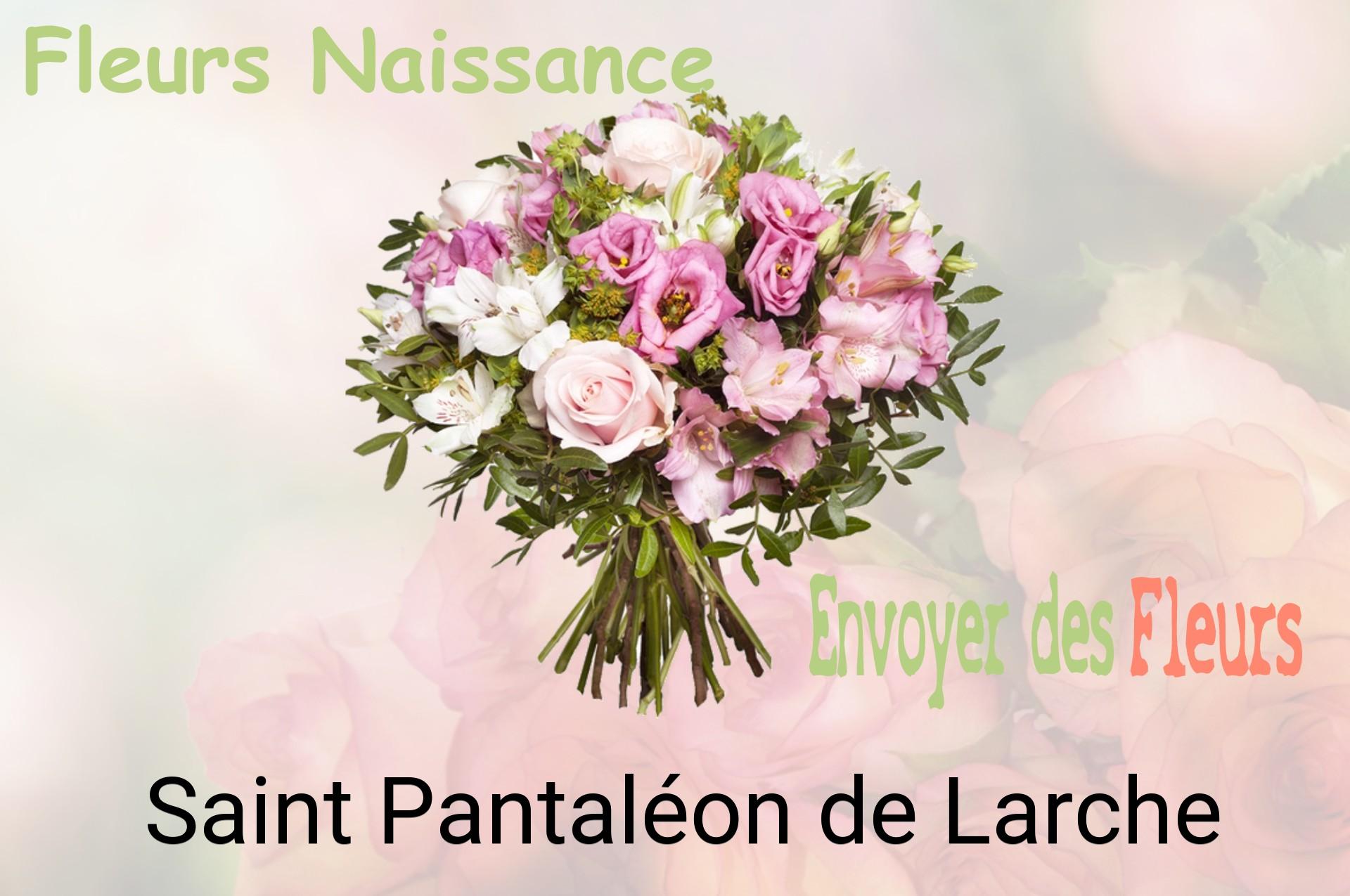 Bouquet de fleurs de naissance livré à Saint-Pantaléon-de-Larche